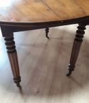 Table Louis Philippe pied tourner a rabbet tres pratique 125