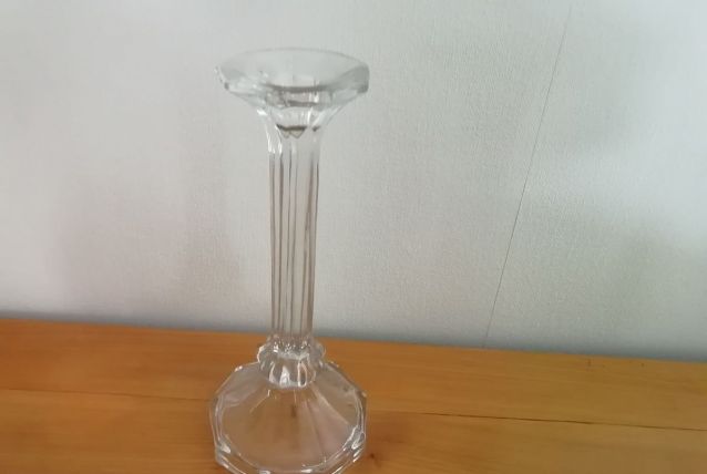 Bougeoir cristal