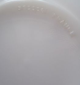 4 grandes  tasses Arcopal vintage à décors de fleurs bleues 