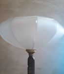 1 lampe en fer fogé de type calice 1930 28x18