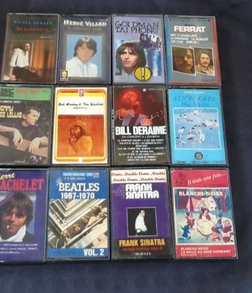 42 cassettes audio