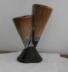 Joli VASE DOUBLE Vintage bon marché