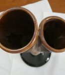 Joli VASE DOUBLE Vintage bon marché