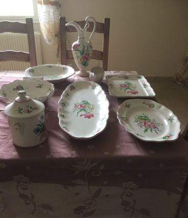 Service vaisselle Lunéville 