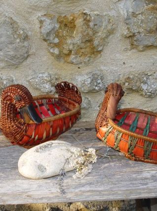 Lot de 2 paniers canards