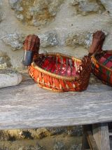 Lot de 2 paniers canards