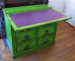 commode écritoire MOISSONNIER
