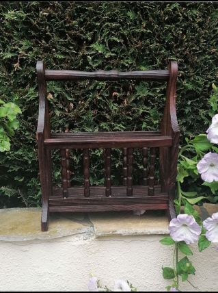 Porte-revue en bois
