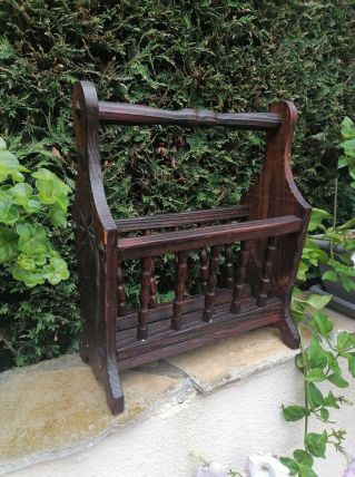 Porte-revue en bois