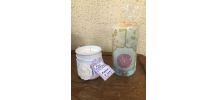 Lot Bougies Artisanales (huile essentielle de massage) 