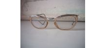 Paire de lunettes cats eyes en bakélite vintage 50's 60's