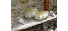 Lot de 2 abat-jour Art Nouveau-ArtDéco