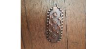 Barrette en cuivre vintage 