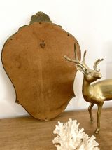 Ancien miroir doré vintage