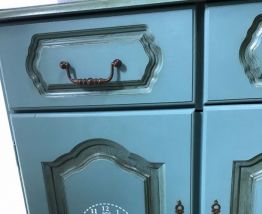 Meuble de cuisine relooké