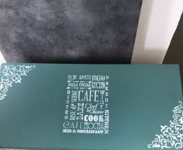 Meuble de cuisine relooké
