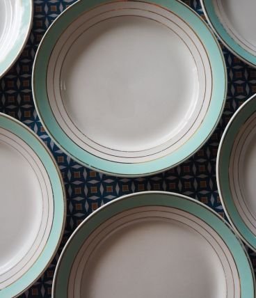 Assiettes plates Luneville