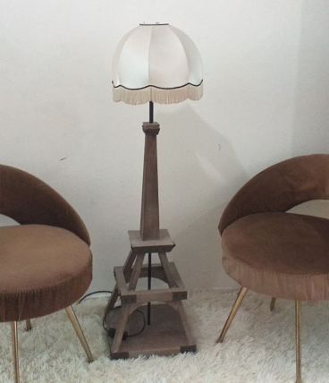 Chaises fauteuils vintages les 2 signés Thomas. Lot avec la 