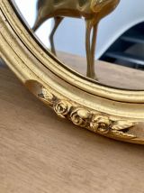 Ancien miroir doré 47X37 cm