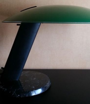  Lampe Vintage Rare Oluce Modèle Perla 