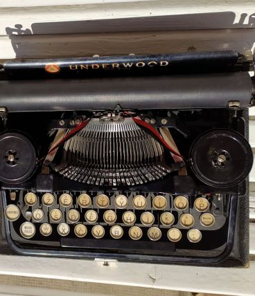 Machine à écrire underwood standard portable typewriter