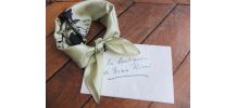 Foulard Nina Ricci neuf, vintage années 50