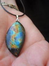 pendentif pierre Labradorite