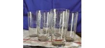 6 VERRES A ORANGEADE