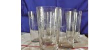 6 VERRES A ORANGEADE