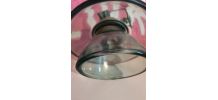 Isolateur électrique vintage haute tension verre