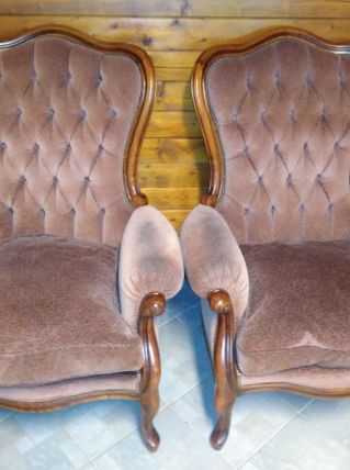 Fauteuil style baroque 