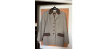 VESTE LAINAGE marron