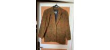 VESTE LAINAGE ROUILLE ET KAKI