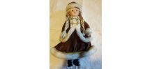 Poupee vintage tête porcelaine