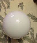 plafonnier opaline vintage