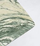 Rare grande table marbre "VERDE LUANA" italie 1970