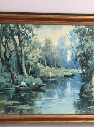 Huile de Lucien Chenu