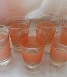 Service verres givrés granités 1950 