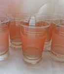 Service verres givrés granités 1950 