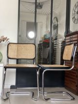 Paire de chaises Marcel Breuer Cesca B32 vintage