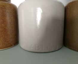 Lot pots en gre