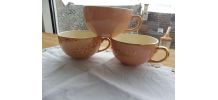 Ensemble tasses Villeroy et Boch rose