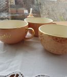 Ensemble tasses Villeroy et Boch rose
