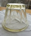 Pot confiture verre épais ancien