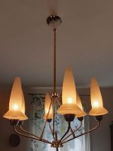 Lustre vintage 6 feux 