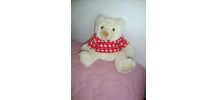 Petit ours peluche années 90 