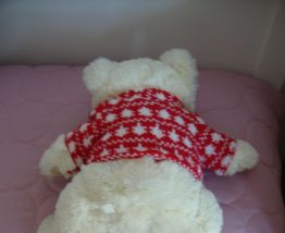 Petit ours peluche années 90 