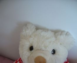 Petit ours peluche années 90 