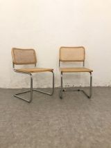 Paire de chaises Cesca B32 de Marcel Breuer
