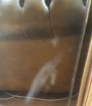 grand miroir cisele 1900 au mercure patine d